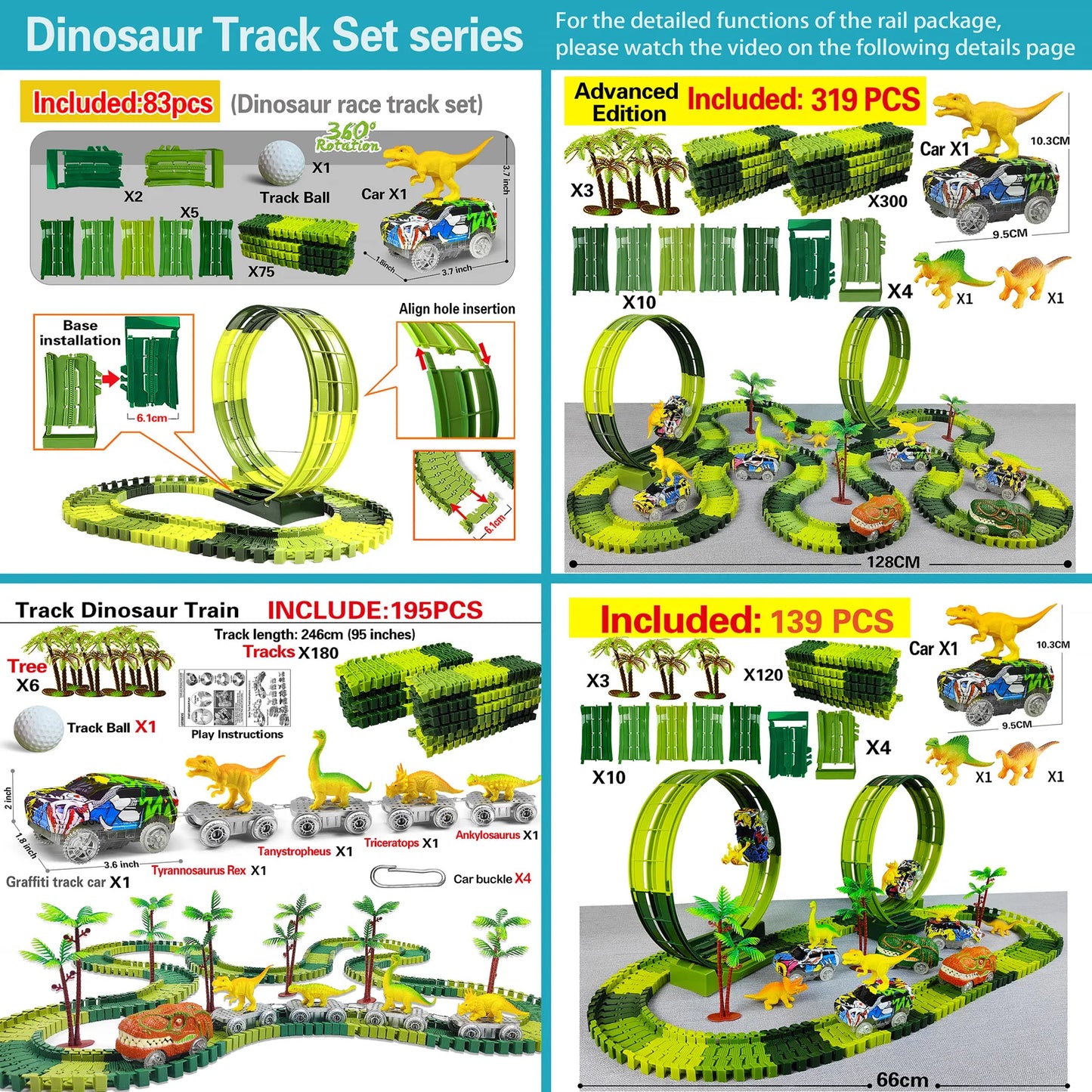 Dinosaur Race Kit